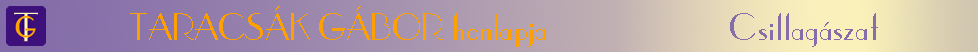 Taracs�k G�bor honlapja